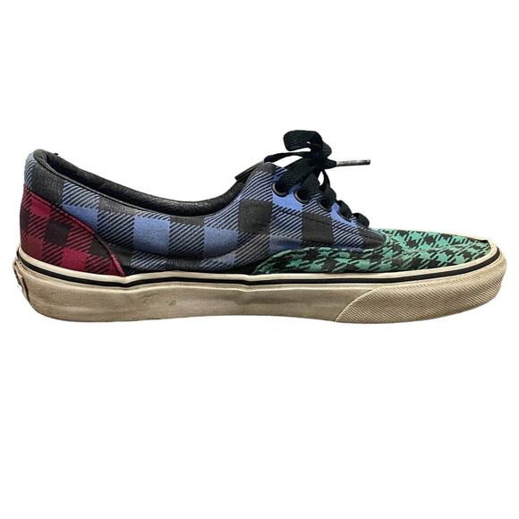 Vans Plaid is Not Dead Houndstooth Multicolor M 9 W 10.5 Low Top Lace Up - Picture 1 of 8